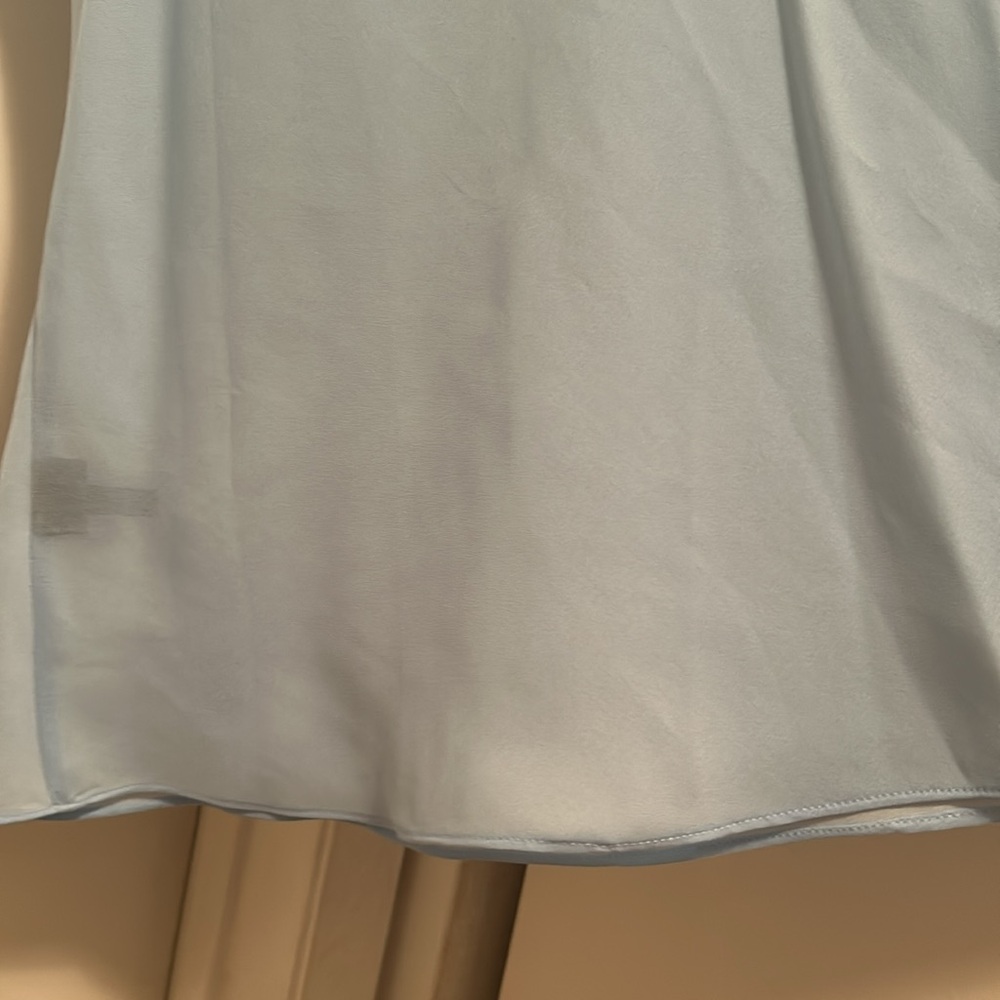 Lauren Ralph Lauren Light Blue Silk Camisole - Picture 7 of 8